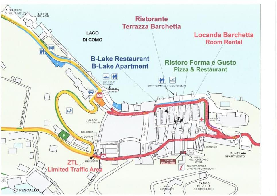 B-Lake Apartment בלאג'יו מראה חיצוני תמונה